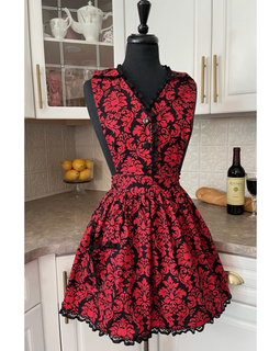 Ruby Red Darling Apron