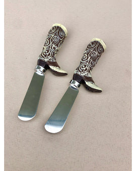 Cowboy Boot Cheese Spreader