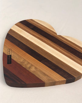 Heart Charcuterie Board