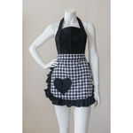 Houndstooth Apron