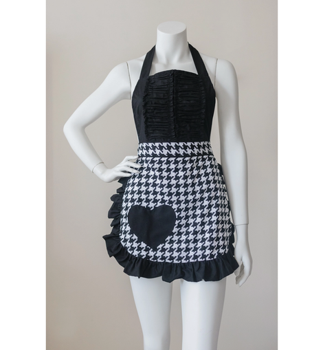 Houndstooth Apron