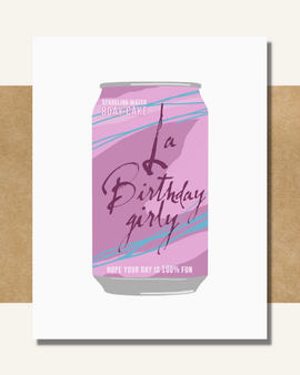La Croix Birthday Card