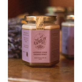 Lavender Lemon Creamed Honey