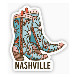 Nashville Boots Sticker