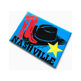 Nashville Boots and Hat Magnet