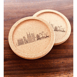 Nashville Cork Coaster