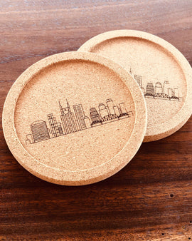 Nashville Cork Coaster