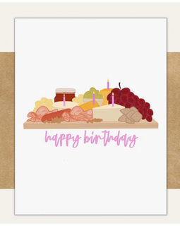 Charcuterie Birthday Card