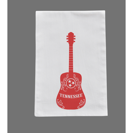 Tennessee Guitar Kitchen Towel