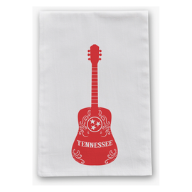 Tennessee Guitar Kitchen Towel
