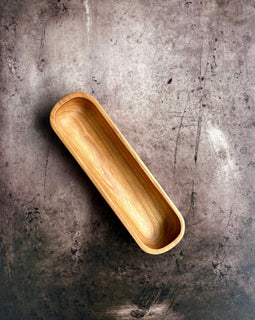 Wooden Cracker Dish