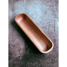 Wooden Cracker Dish