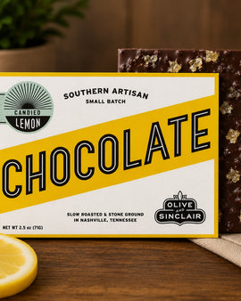 Olive & Sinclair Candied Lemon Chocolate Bar