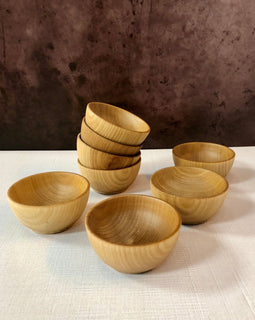 Olive Wood Pinch Bowl