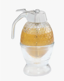 Glass Honey or Syrup Dispenser